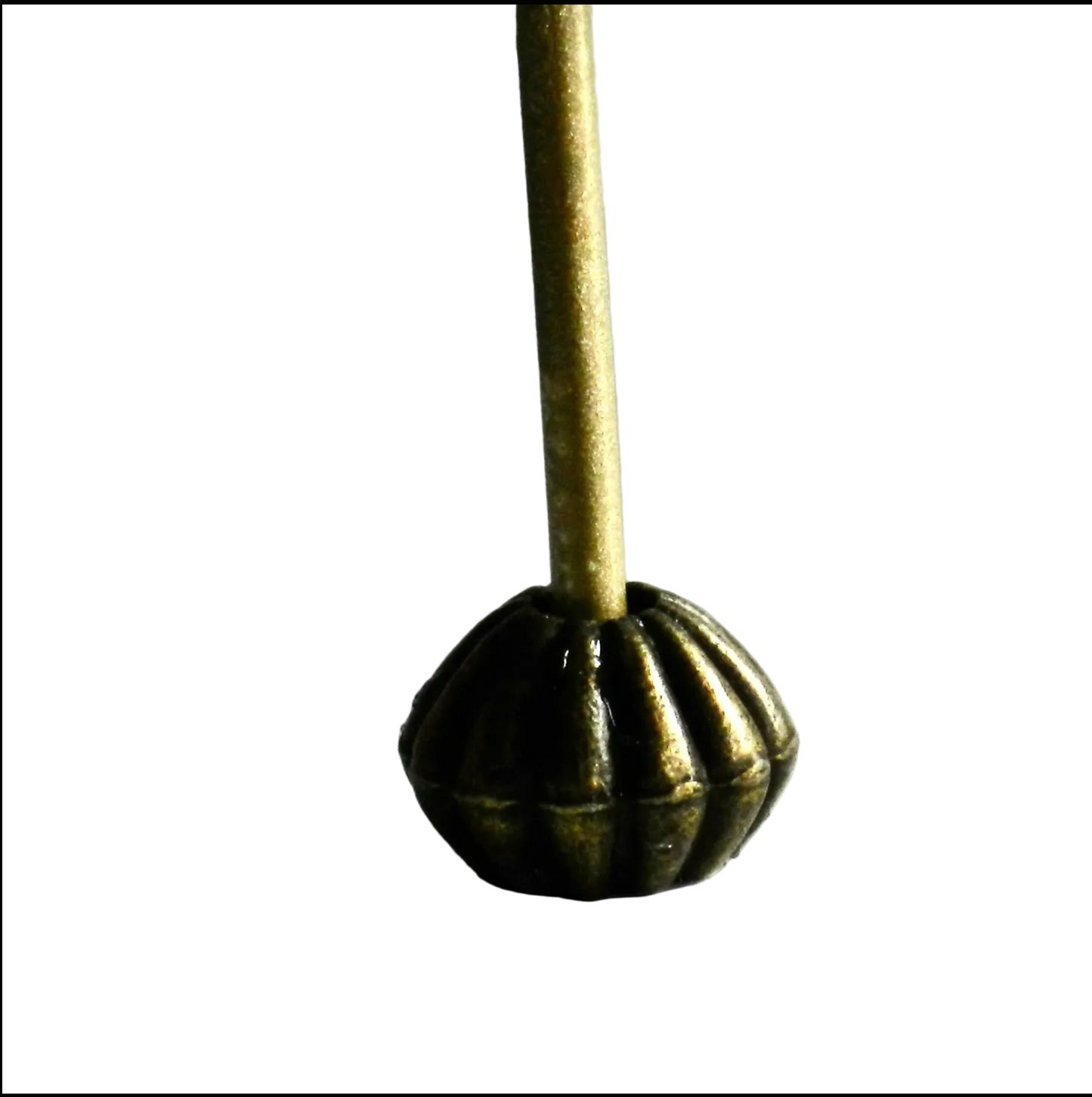 Handmade Tall Velvet Floor Lamp. Renoir Impressionist Design