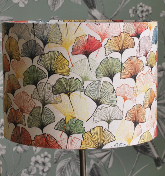 Handmade Floral Lampshade Ginkgo Leaves