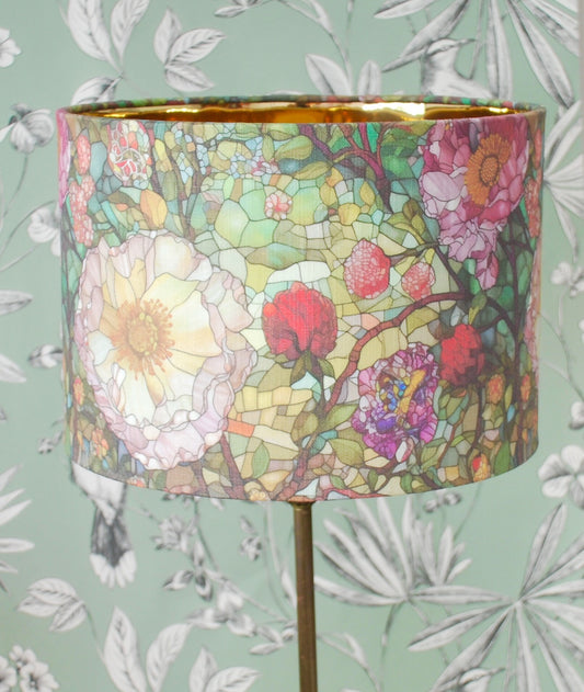 Handmade Stained Glass Design Lampshade