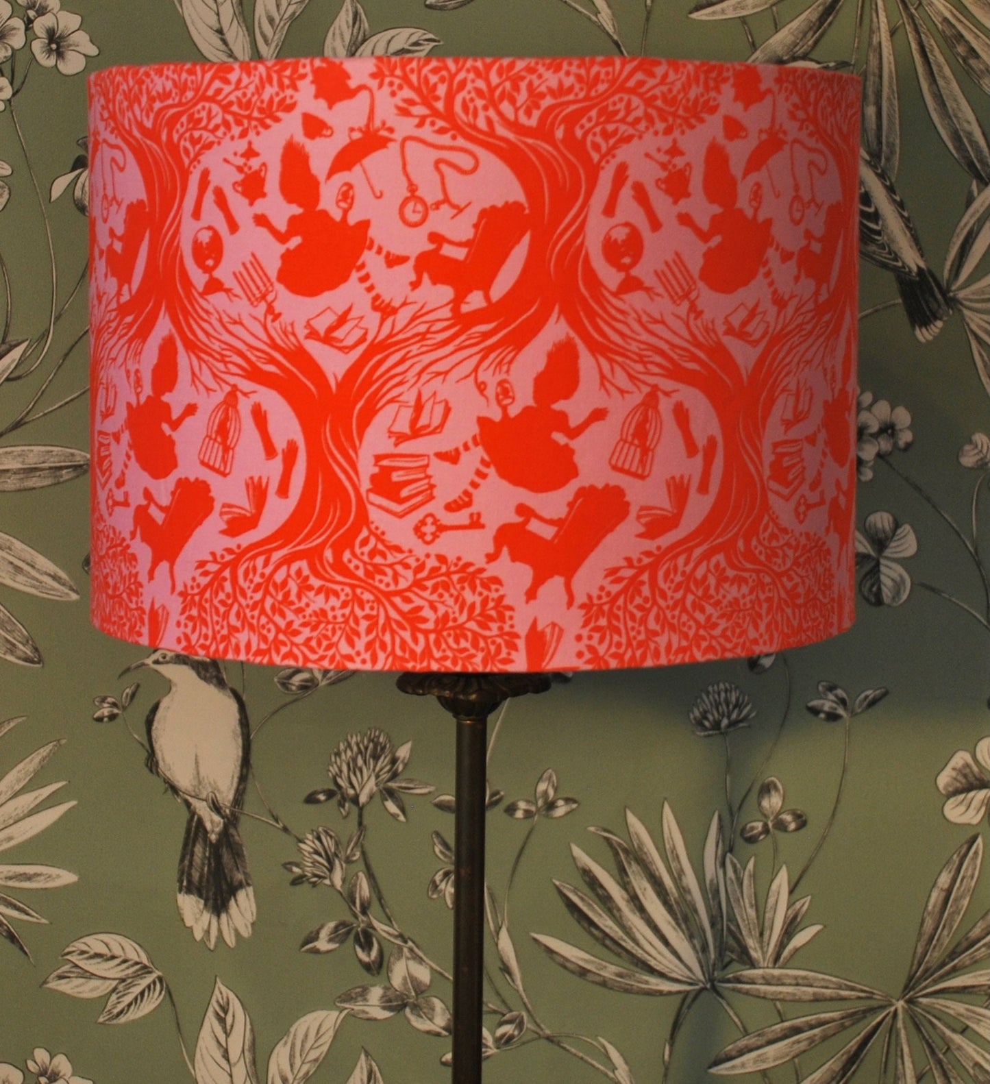 Handmade Alice in Wonderland Lampshade