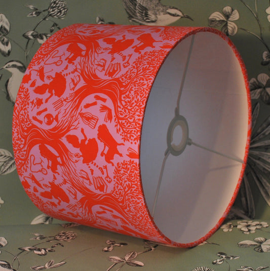 Handmade Alice in Wonderland Lampshade