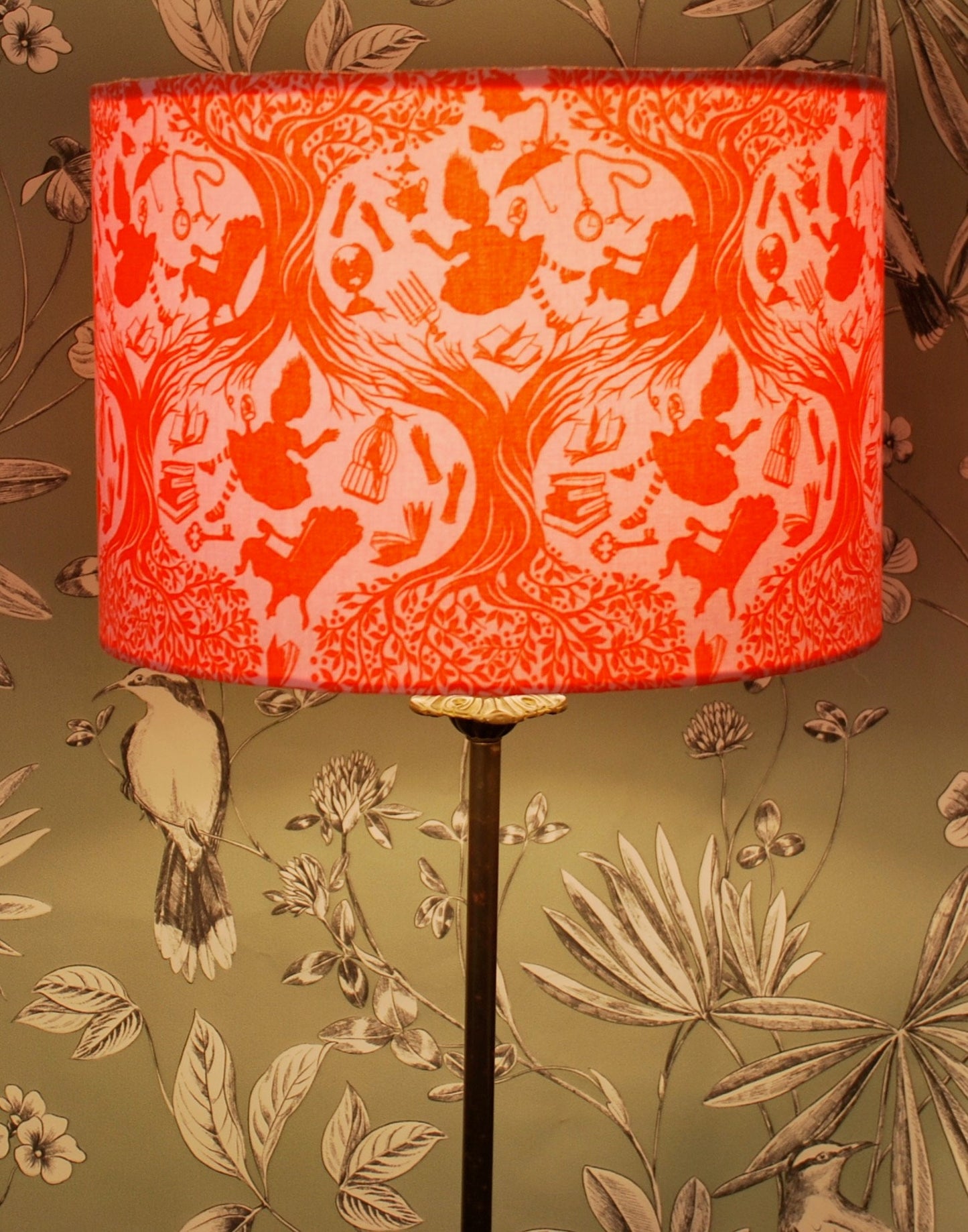 Handmade Alice in Wonderland Lampshade