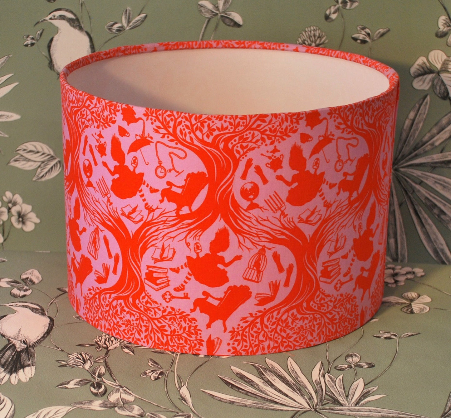 Handmade Alice in Wonderland Lampshade
