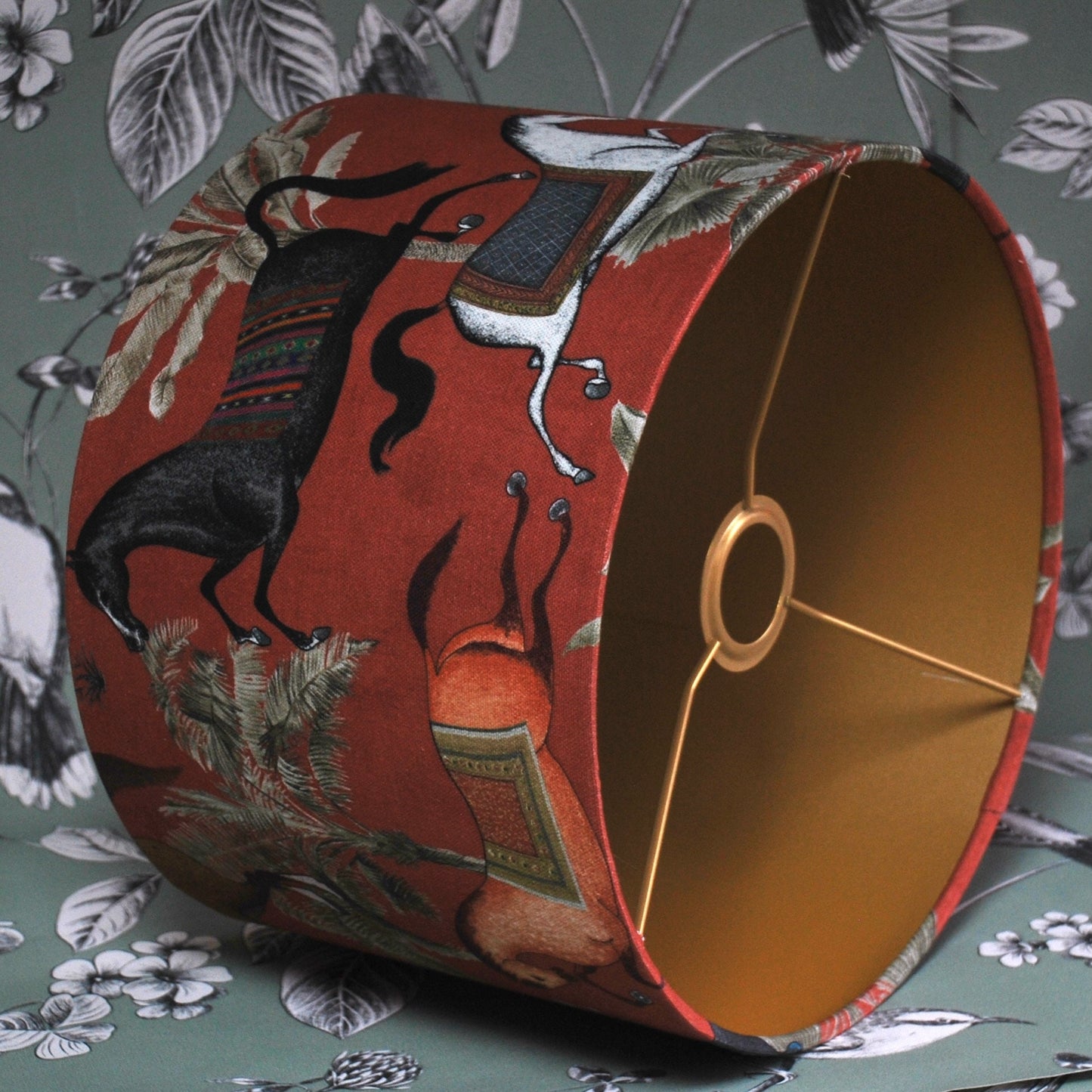 Handmade Arabian Horses Lampshade
