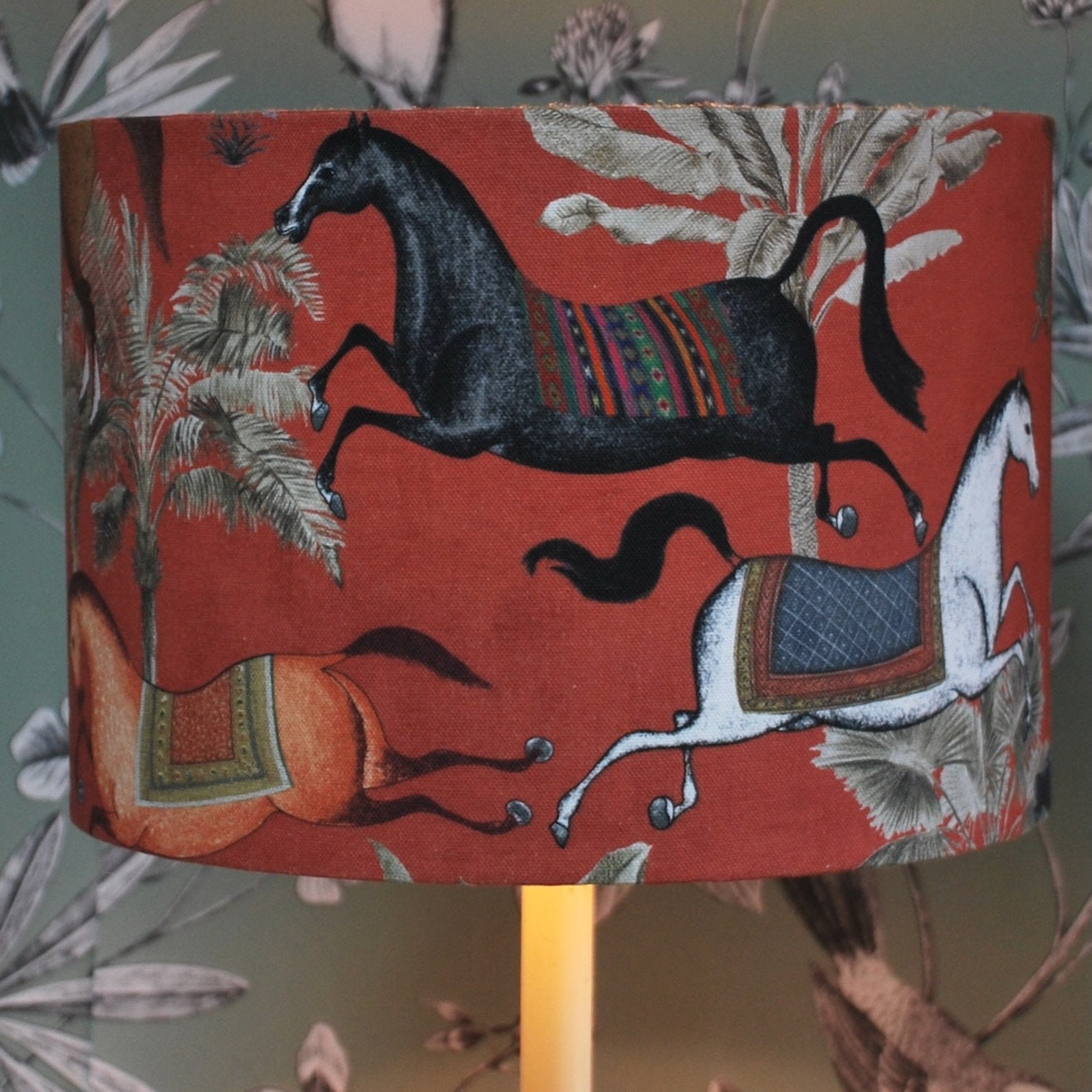 Handmade Arabian Horses Lampshade