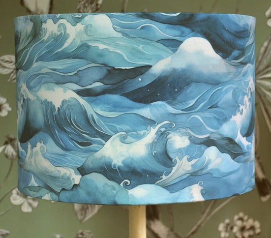 Handmade Seascape Lampshade