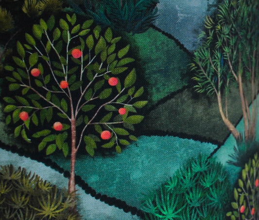 Handmade Apple Trees Lampshade