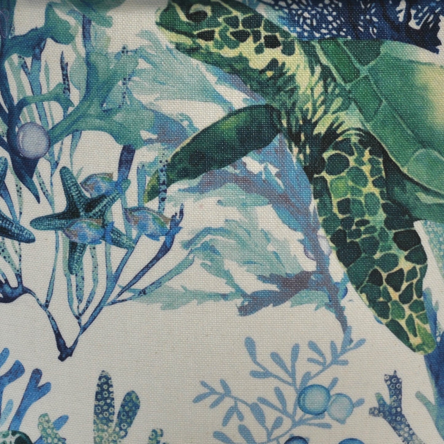 Handmade Under the Sea with Turtles Lampshade