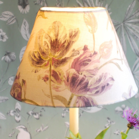Handmade Vintage Tulips Lampshade
