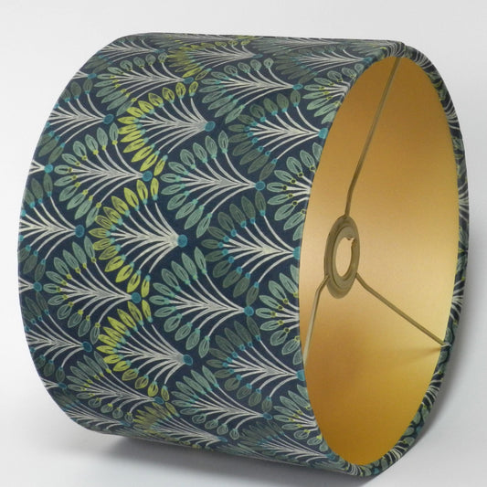 Handmade Velvet Lampshade Art Deco Fans