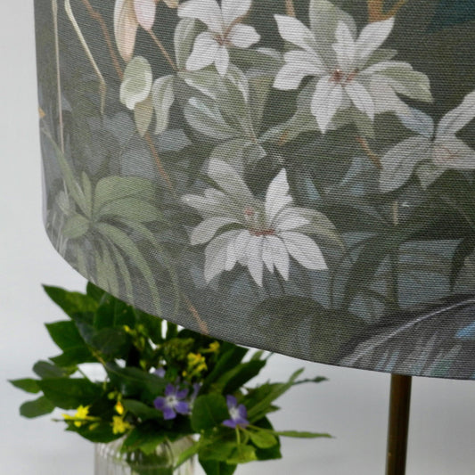 Handmade Heron Garden Lampshade