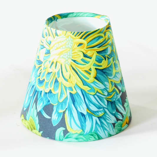 Handmade Green Chrysanthemum Candle Clip Lampshade