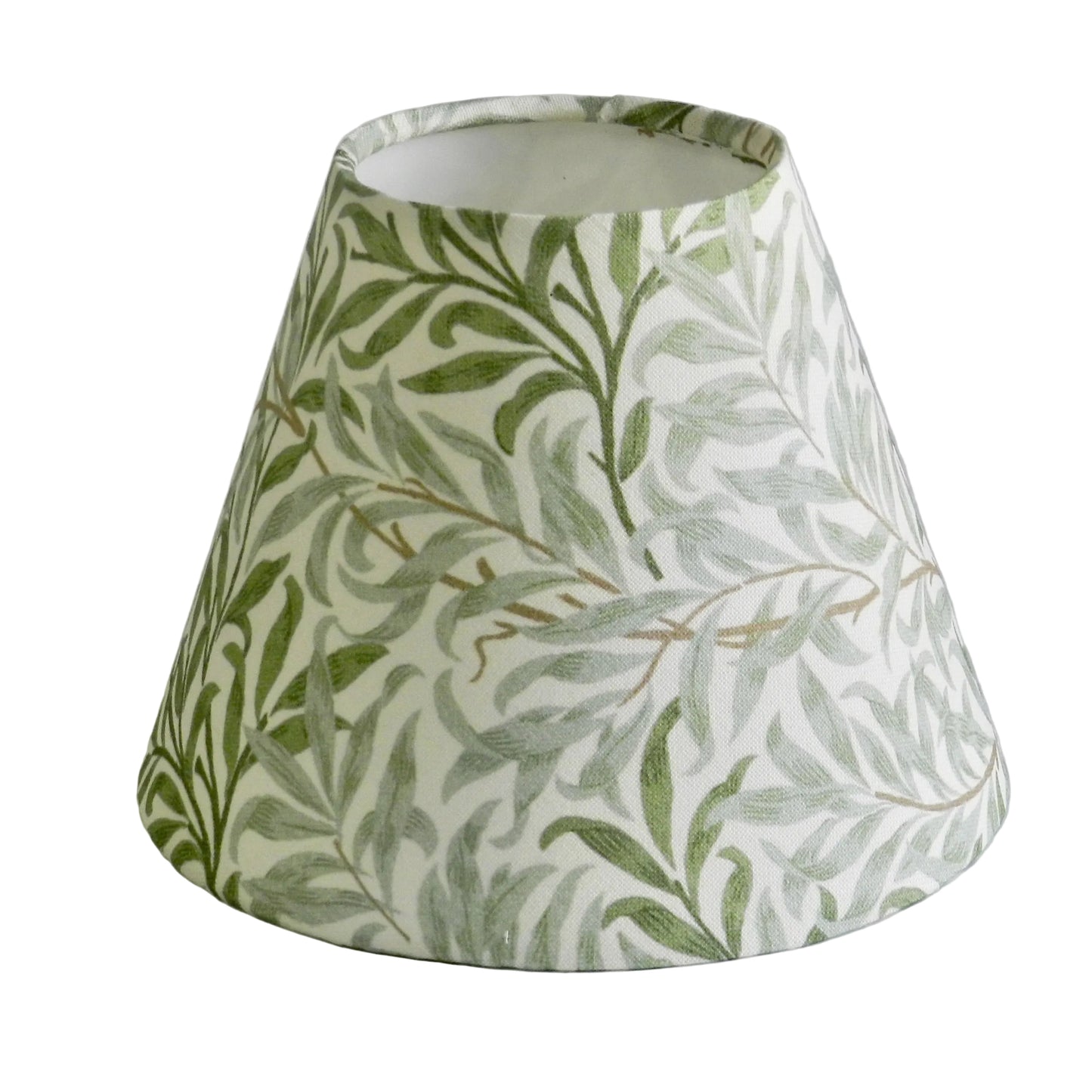 Handmade William Morris Lampshade: Sage Bough Print