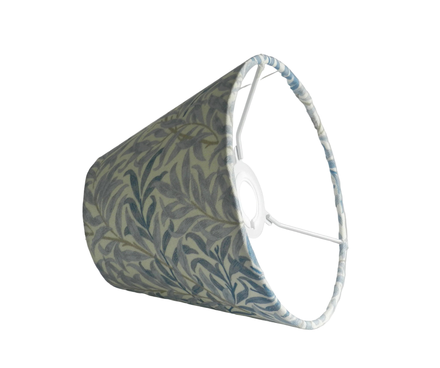 William Morris Lampshade: Willow Bough in Azure Blue