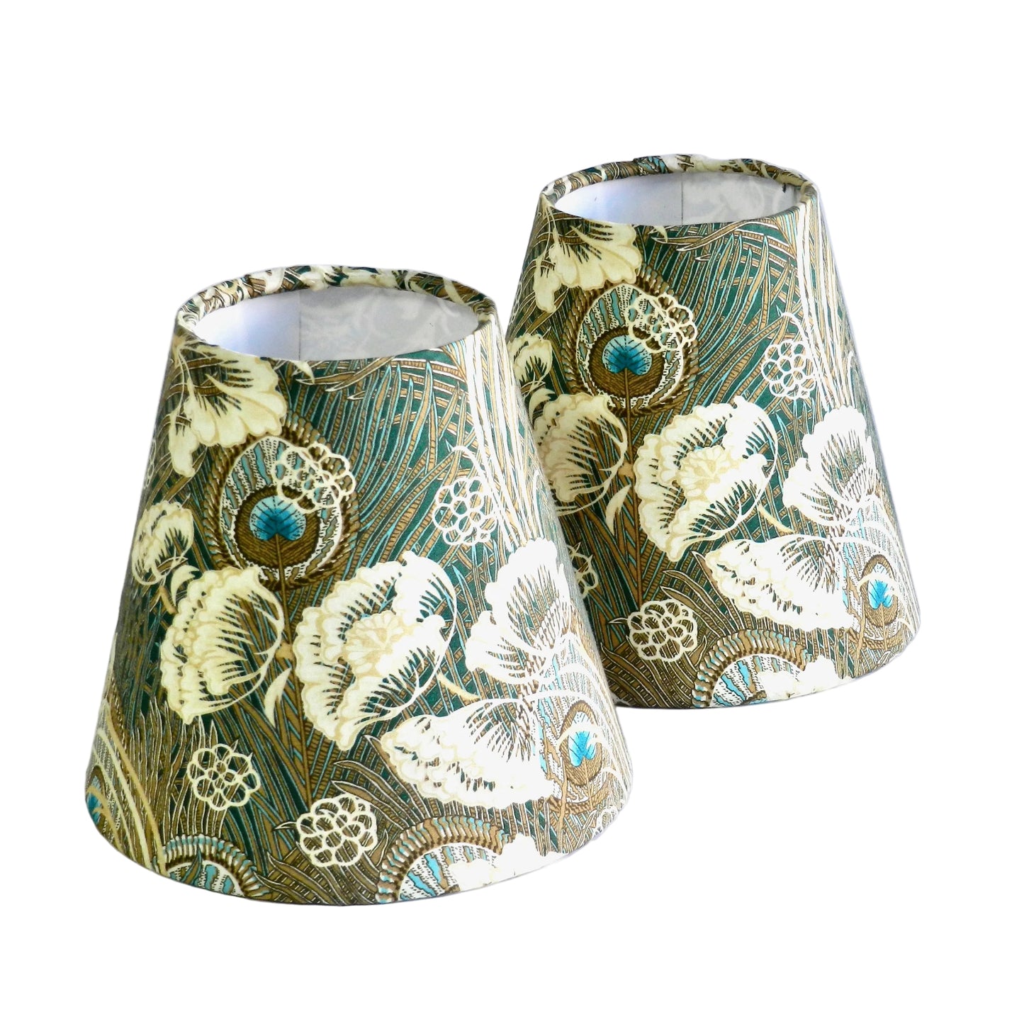 Handmade Hera Hana Liberty Fabric Candle Clip Lampshade.