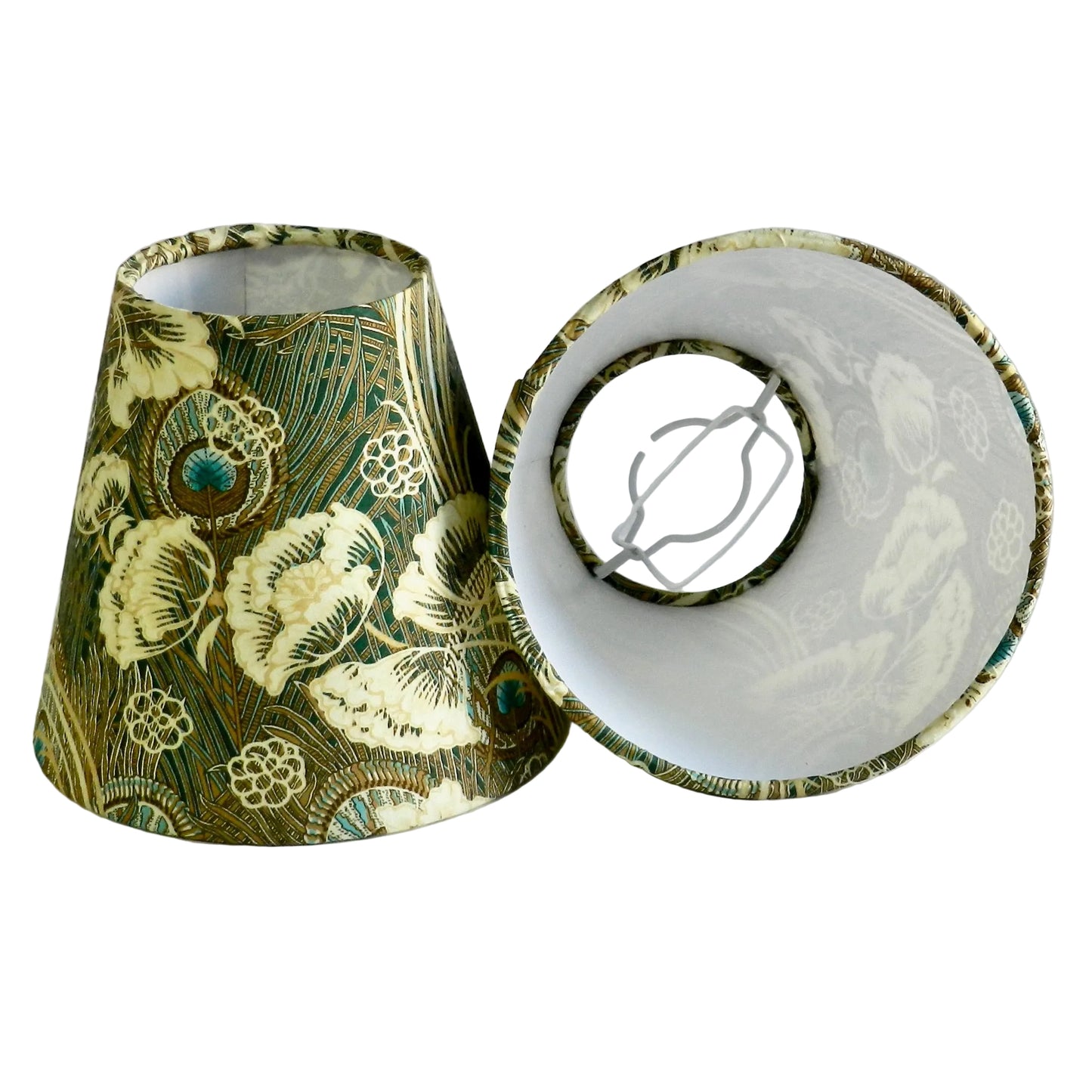 Handmade Hera Hana Liberty Fabric Candle Clip Lampshade.