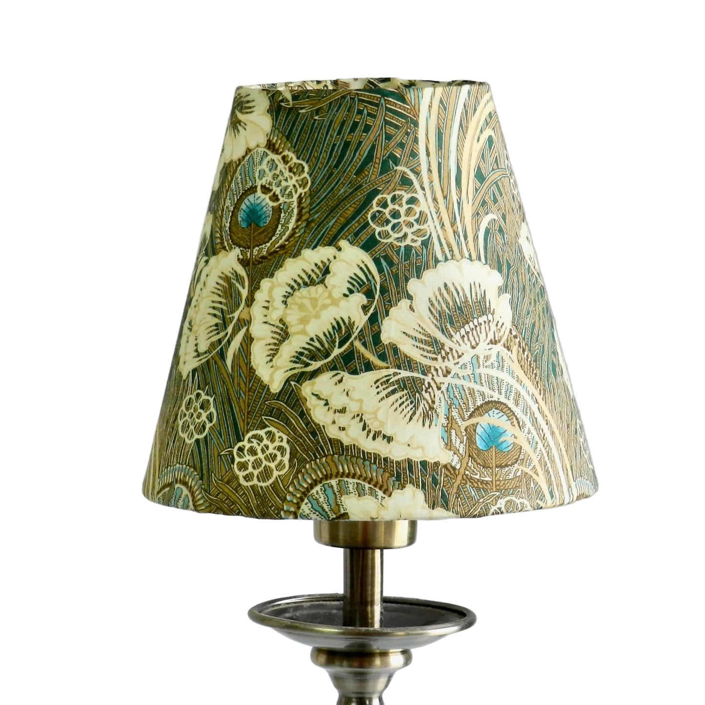 Handmade Hera Hana Liberty Fabric Candle Clip Lampshade.