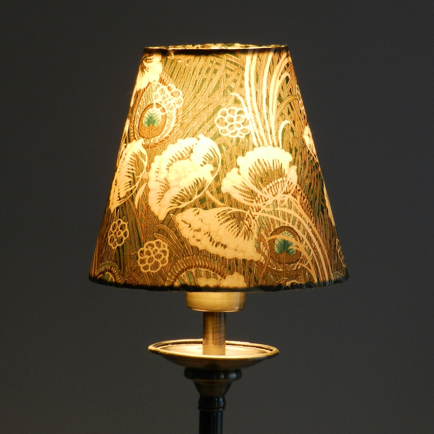 Handmade Hera Hana Liberty Fabric Candle Clip Lampshade.