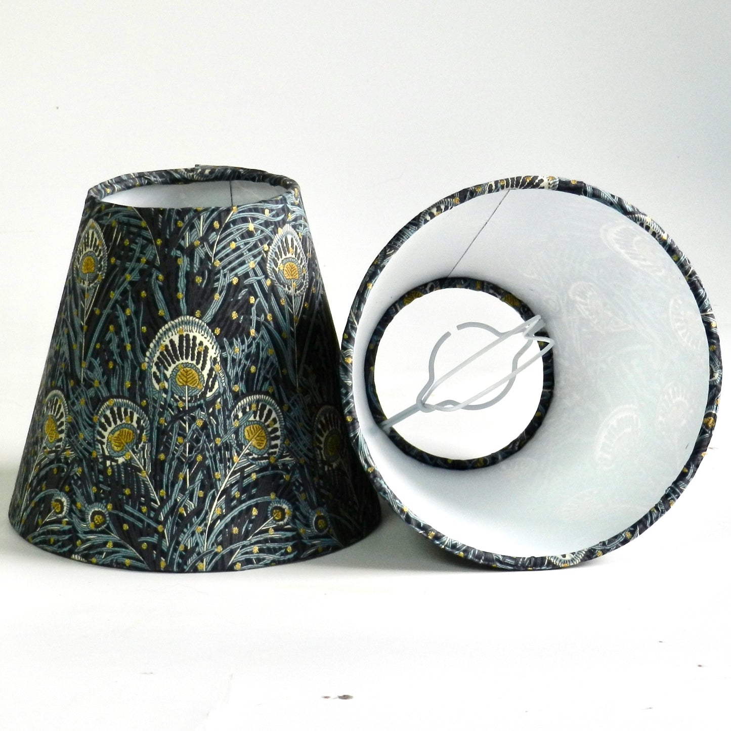 Handmade Queen Hera Liberty Fabric Candle Clip Lampshade