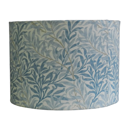 Handmade  Blue William Morris Lampshade.  Azure Bough