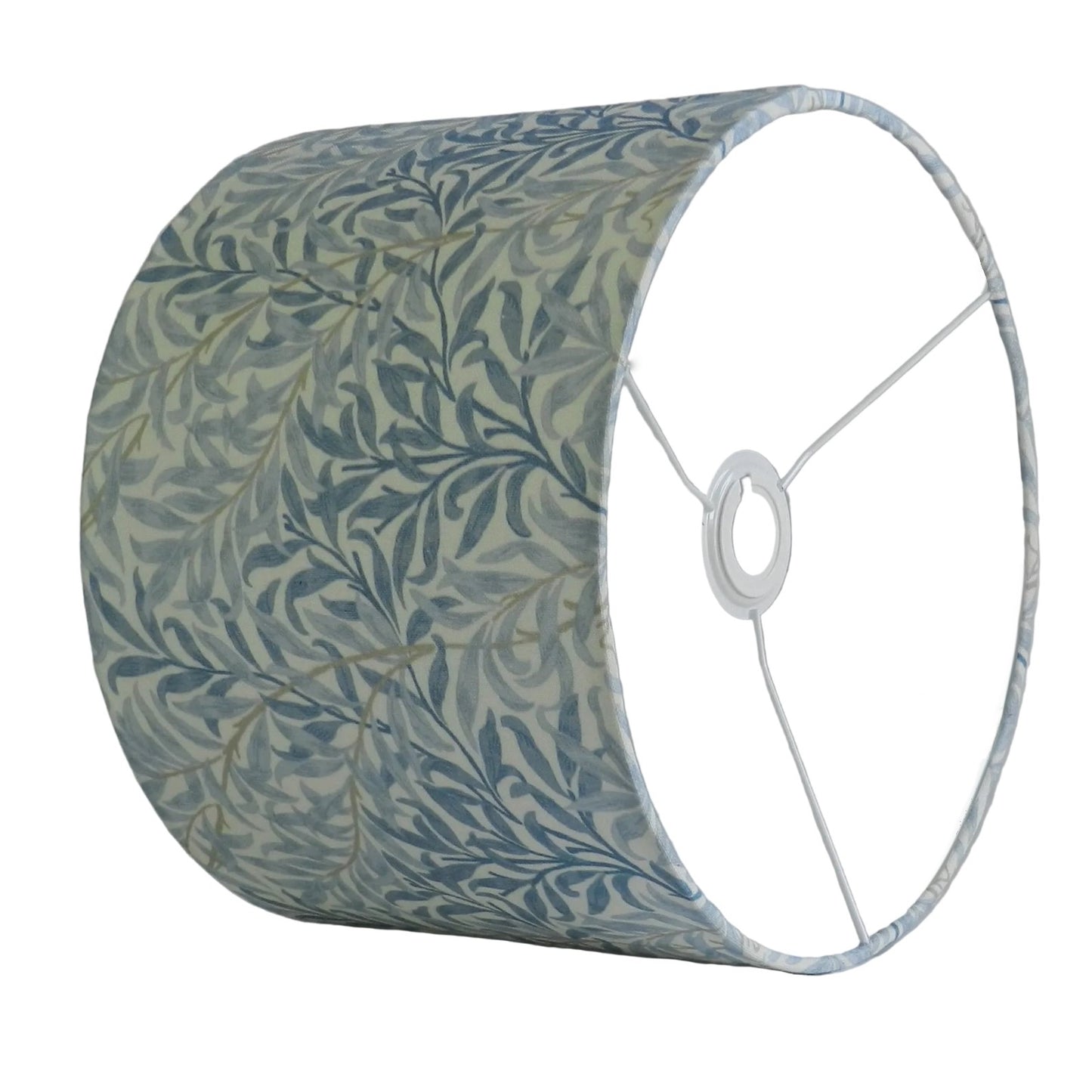 Handmade  Blue William Morris Lampshade.  Azure Bough