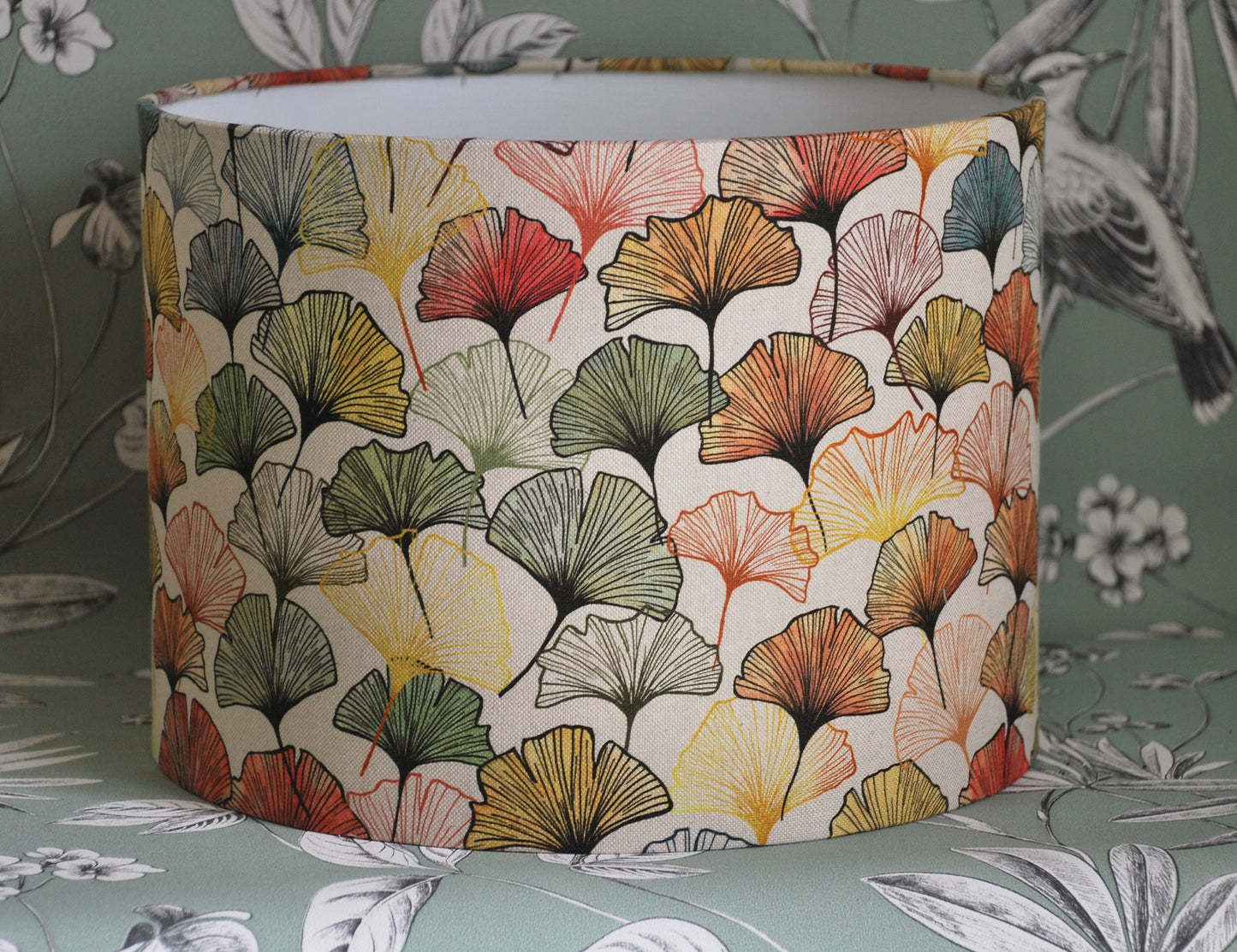 Handmade Floral Lampshade Ginkgo Leaves