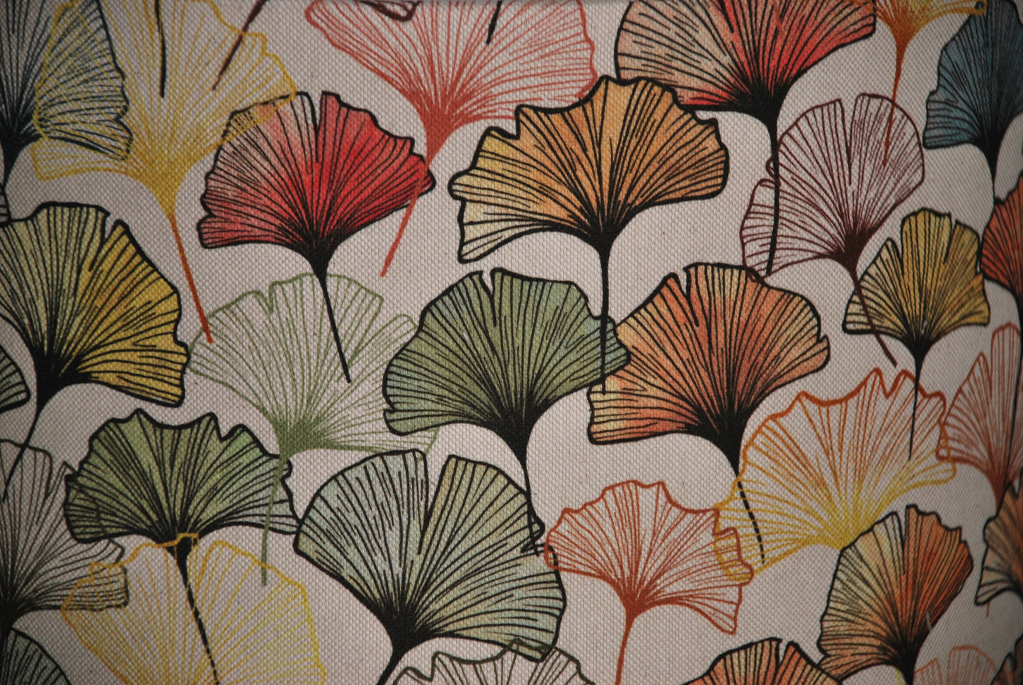 Handmade Floral Lampshade Ginkgo Leaves