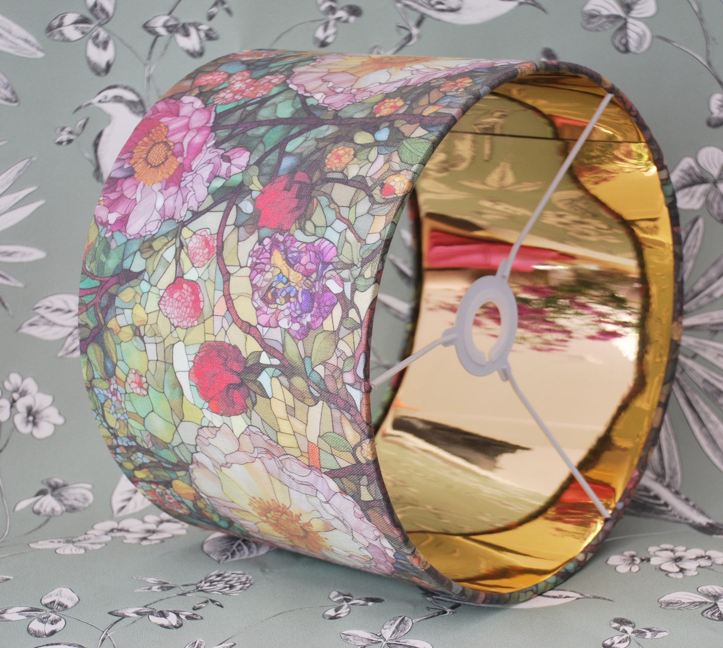 Handmade Stained Glass Design Lampshade