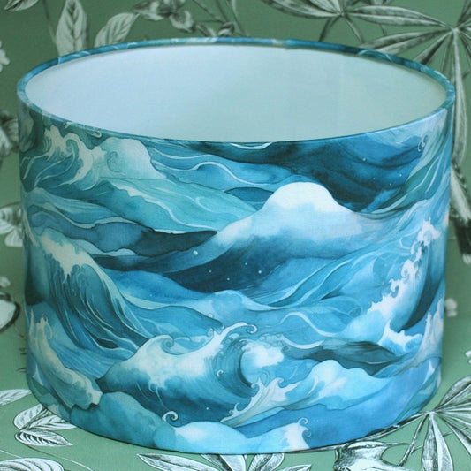 Handmade Seascape Lampshade