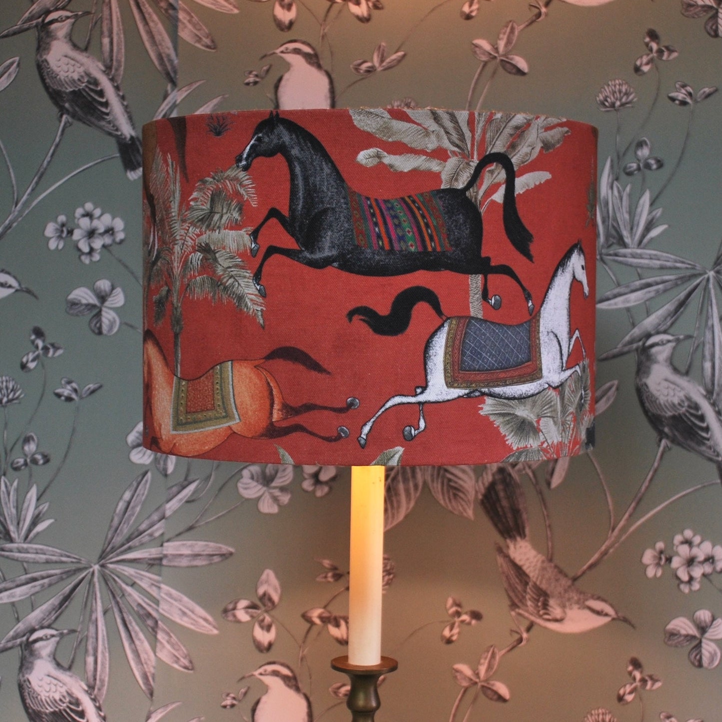 Handmade Arabian Horses Lampshade