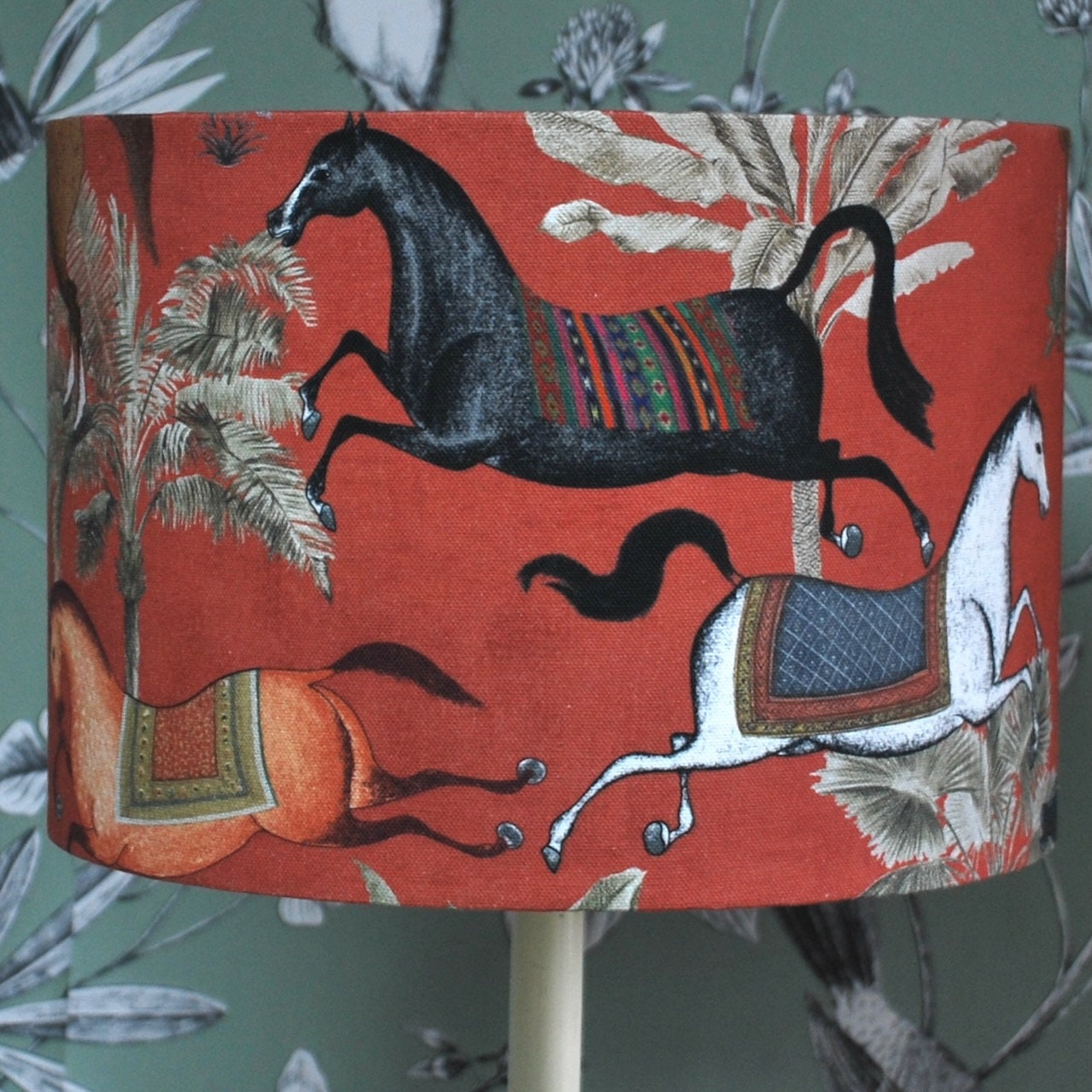 Handmade Arabian Horses Lampshade