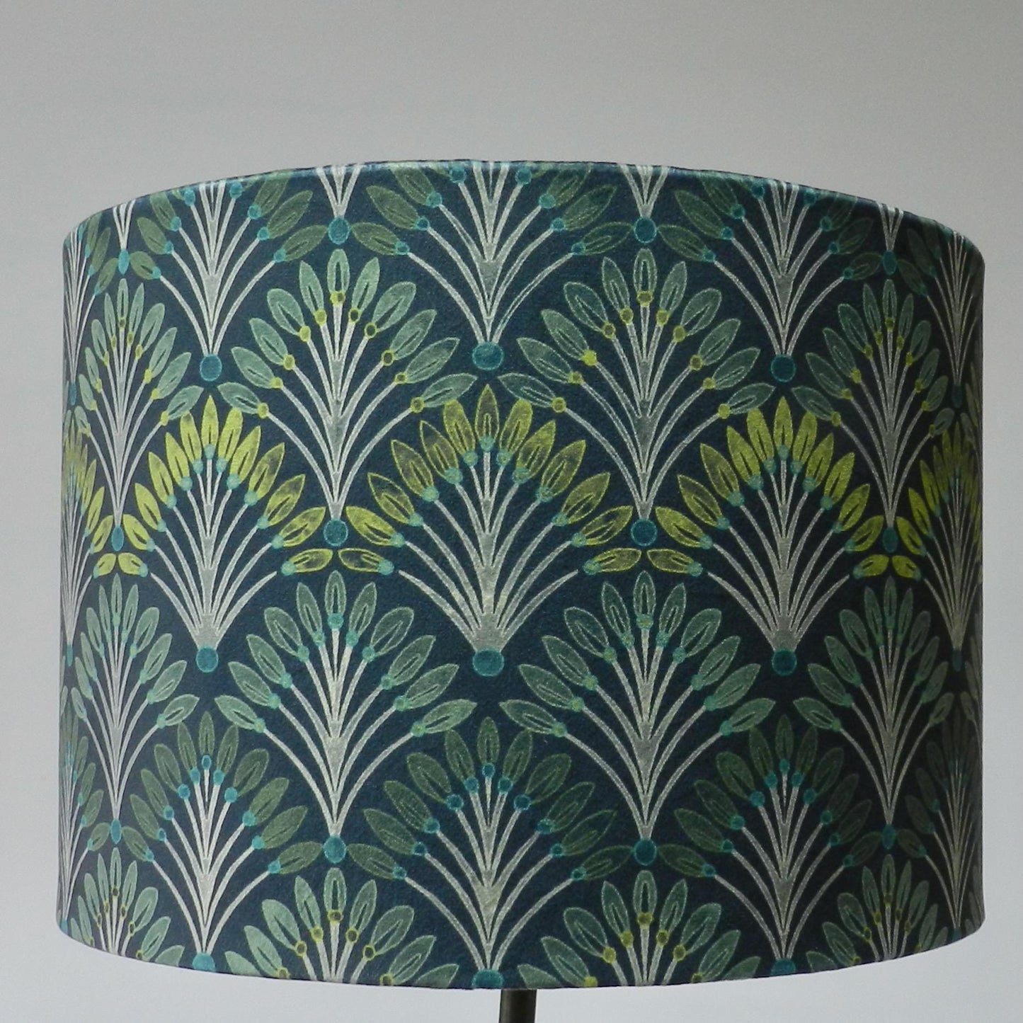 Handmade Velvet Lampshade Art Deco Fans