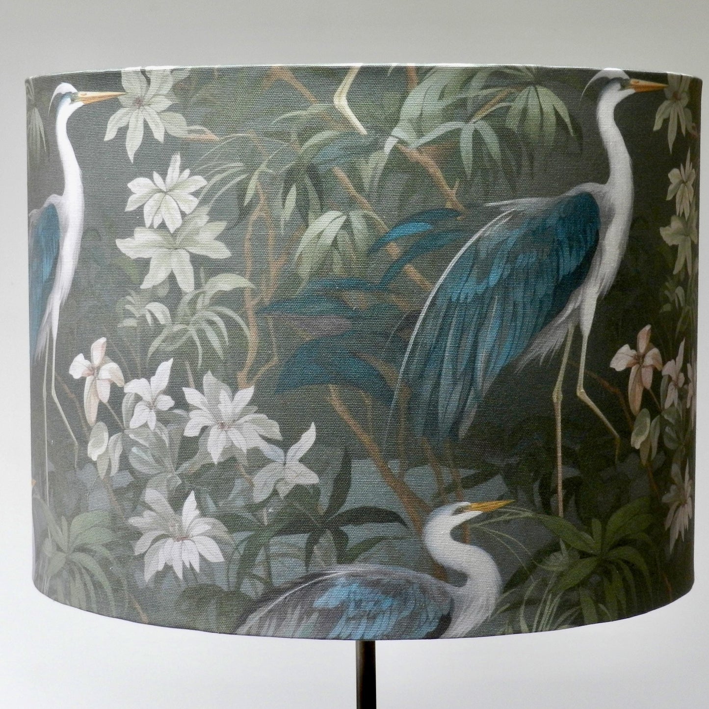 Handmade Heron Garden Lampshade